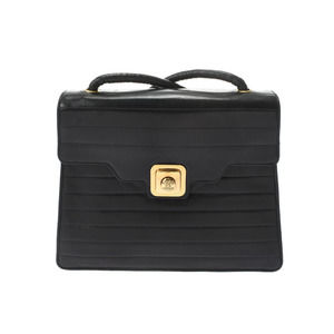 Chanel Black Gold Hardware Lambskin Shoulder Bag